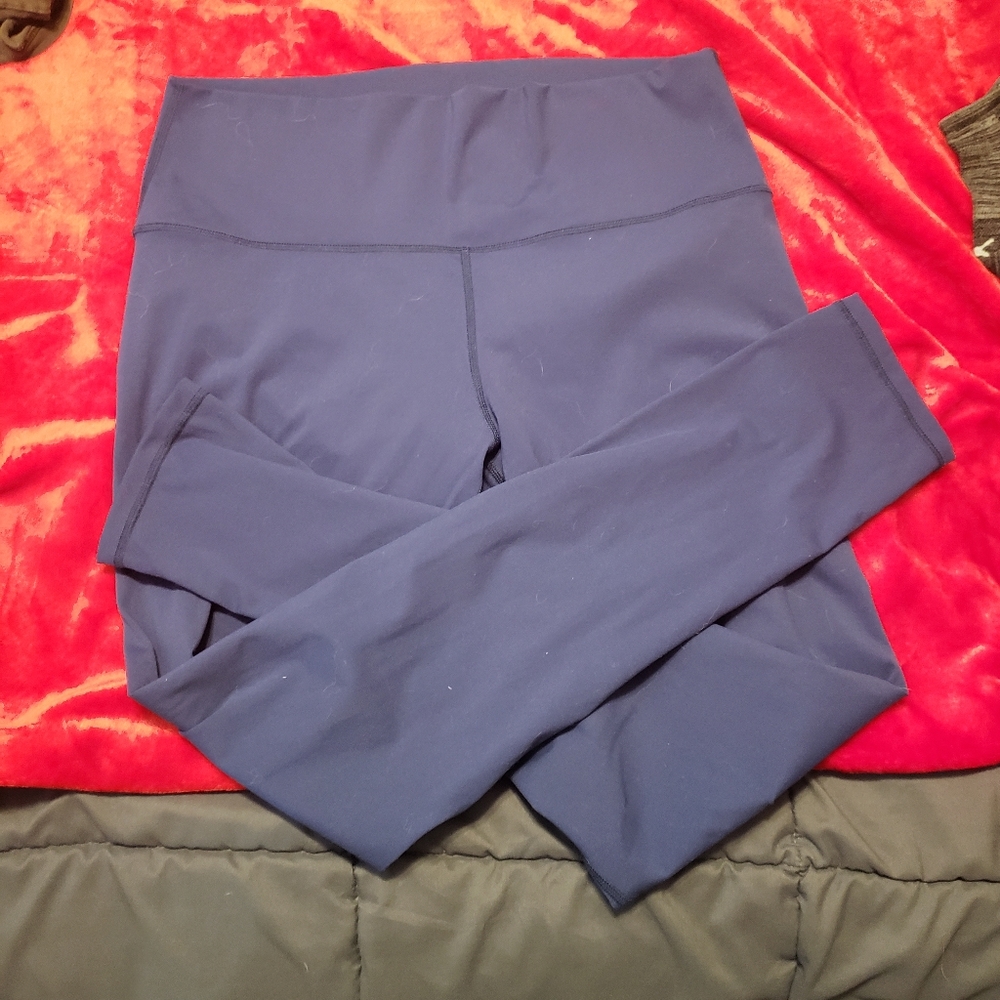 Yelete Navy Blue Leggings